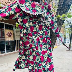 Vintage girls romper